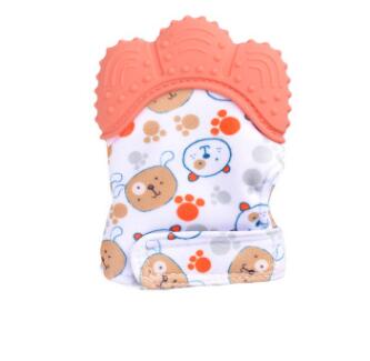 Baby Teething Mitten Silicone Glove